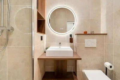 Salle de bains dans l'établissement Charming Parisian studio