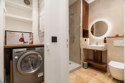 Salle de bains dans l'établissement Charming Parisian studio