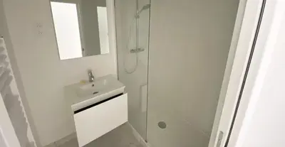 Salle de bains dans l'établissement Superbe Appartements Bourdonnais Tour Eiffel