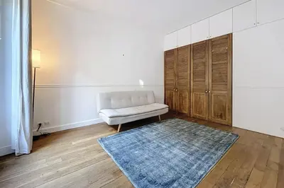Coin salon dans l'établissement Superbe Appartements Bourdonnais Tour Eiffel