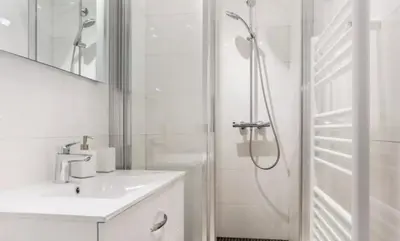 Salle de bains dans l'établissement Superbe Appartements Louvre Richelieu