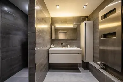 Salle de bains dans l'établissement Exclusive Apartment with Open View Walk to Roland Garros