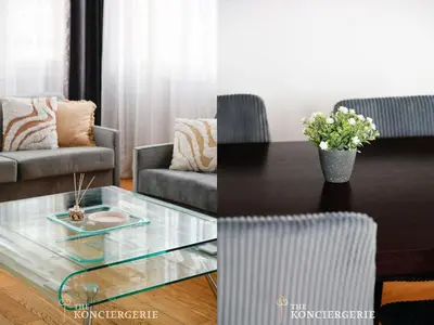 Coin salon dans l'établissement Cocon paisible et lumineux proche de Paris