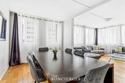Coin salon dans l'établissement Cocon paisible et lumineux proche de Paris