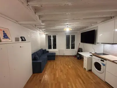 Cuisine ou kitchenette dans l'établissement 4 person Studio in Paris 11eme