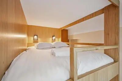 Un ou plusieurs lits dans un hébergement de l'établissement Lavie Maison - Design Suite & Spa Bath