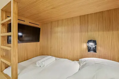 Un ou plusieurs lits dans un hébergement de l'établissement Lavie Maison - Design Suite & Spa Bath