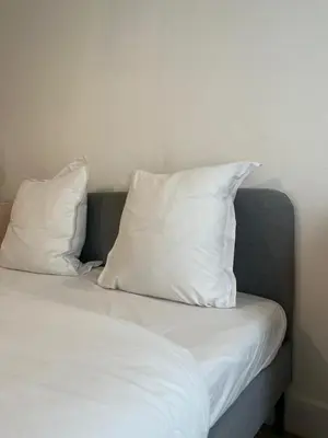 Un ou plusieurs lits dans un hébergement de l'établissement Appartement familial RDC