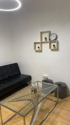 Coin salon dans l'établissement Cosy 2 pièces au calme - Paris 13e