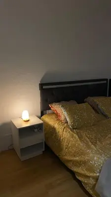 Un ou plusieurs lits dans un hébergement de l'établissement Cosy 2 pièces au calme - Paris 13e