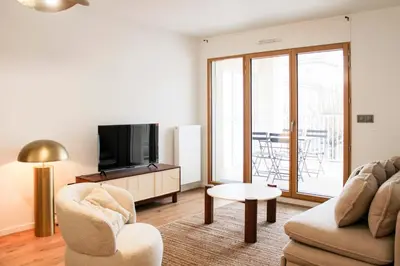 Plan de l'établissement Appartement moderne à Vanves proche de Paris