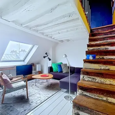 Large 3-room apartment near the Saint Martin canal