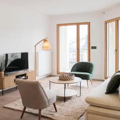 Bright apartment in the heart of Vanves