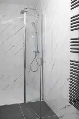 Salle de bains dans l'établissement Séjour lumineux à Vanves pour 6 personnes