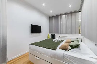 Un ou plusieurs lits dans un hébergement de l'établissement Appartement lumineux vaugirard a Paris 15 - 4P