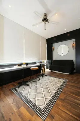 Un ou plusieurs lits dans un hébergement de l'établissement Appartement proche des celebres puces de Paris 4P