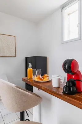Nourriture dans l'appartement ou à proximité