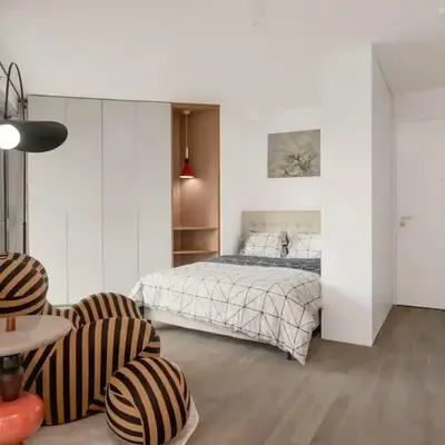 Studio Premium Moderne avec Balcon - Parc des Expositions