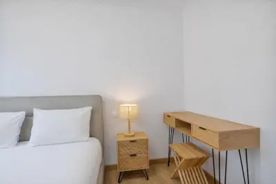 Un ou plusieurs lits dans un hébergement de l'établissement Lumineux 3 CH - 8 P - Zenith & La Villette