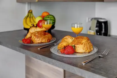 Nourriture dans l'appartement ou à proximité