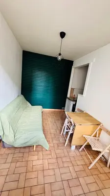 Un ou plusieurs lits dans un hébergement de l'établissement 2-bed apart close to Louvre