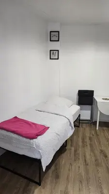Un ou plusieurs lits dans un hébergement de l'établissement Appartement paris 15