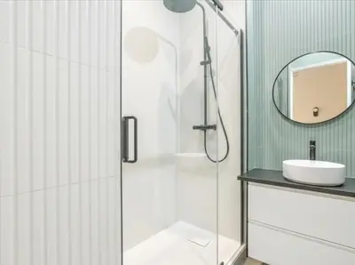 Salle de bains dans l'établissement Appartements Foch Champs Elysées