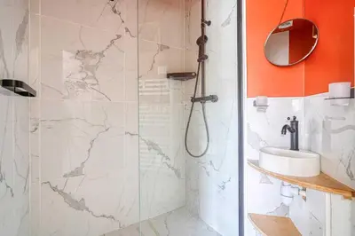 Salle de bains dans l'établissement Bright flat - 3BR - 6P - Ternes