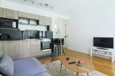 Cuisine ou kitchenette dans l'établissement Cozy Apartment - 1BDR 2P - Montparnasse