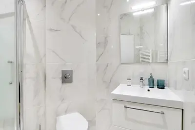 Salle de bains dans l'établissement Sublime appartement 6P