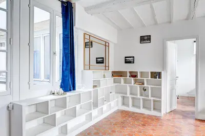 Plan de l'établissement Serenty - Bright 1BR Near Bastille & Marais