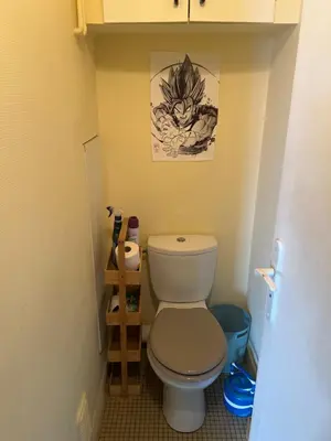 Salle de bains dans l'établissement Chambre avec vue panoramique