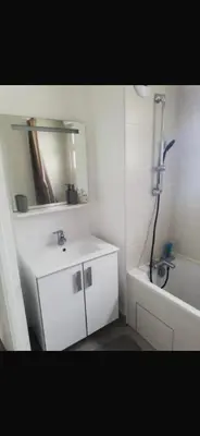 Salle de bains dans l'établissement Chambre avec vue panoramique