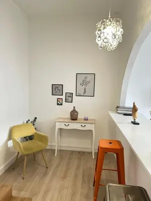 Coin salon dans l'établissement Appartement familial - Porte Versailles