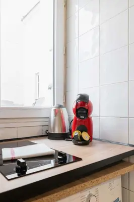 Plan de l'établissement Paris 18eme Appartement Calme Cosy a Montmartre