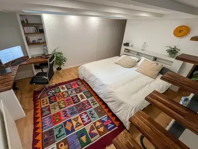 Plan de l'établissement Élégant et unique appartement 2 personnes