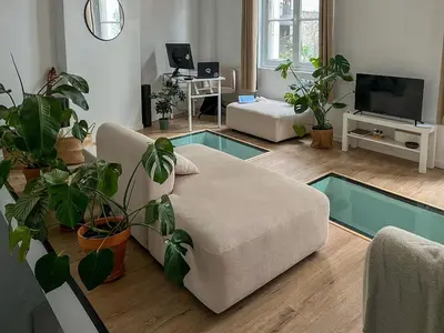 Plan de l'établissement Élégant et unique appartement 2 personnes