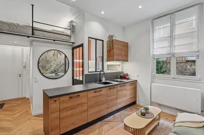 Cuisine ou kitchenette dans l'établissement Soyer - Neuilly sur Seine 1ch by B'Your Home
