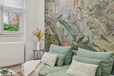 Coin salon dans l'établissement Soyer - Neuilly sur Seine 1ch by B'Your Home