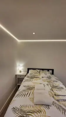 Un ou plusieurs lits dans un hébergement de l'établissement Studio lumineux et calme, Place d'Italie, Paris