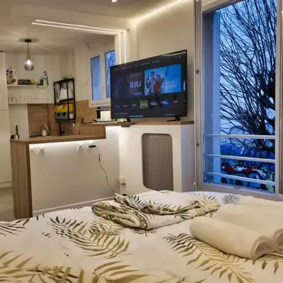 Studio lumineux et calme