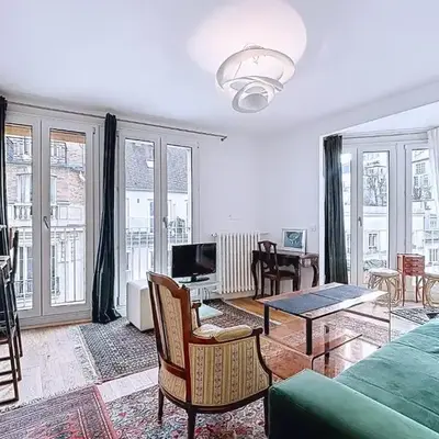 Cozy apartment with a view of the Sacré-Cœur