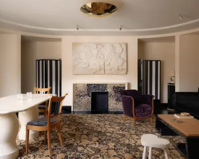 Coin salon dans l'établissement Pied A Terre Madeleine
