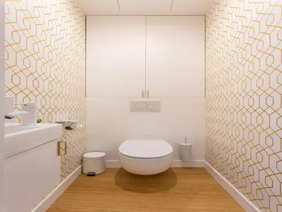 Salle de bains dans l'établissement Beautiful apartment - 4BR 10P - Rue des Martyrs