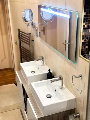 Salle de bains dans l'établissement Le Flandrin Large apartment in Paris 16th