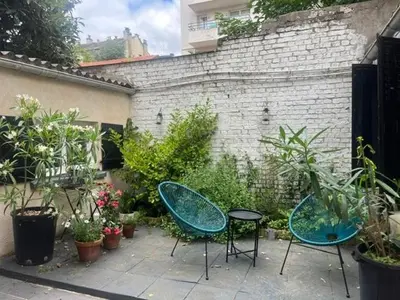 Jardin de l'établissement Apartment and private courtyard