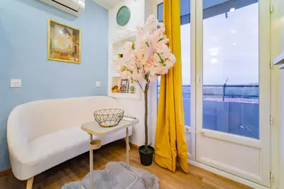 Un ou plusieurs lits dans un hébergement de l'établissement Paris - Blue Sky Homestay