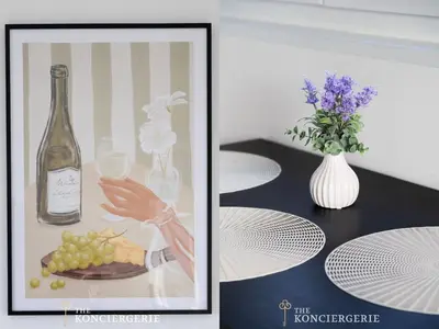 Boissons dans l'établissement Appartement spacieux et confortable - Malakoff