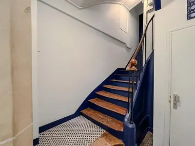 Plan de l'établissement 11 Historic Le Sentier flat near Louvre & Metro