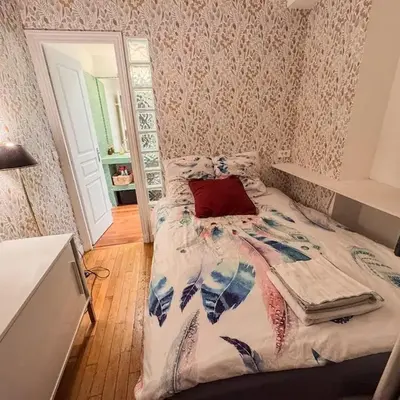 11 Historic Le Sentier flat near Louvre & Metro
